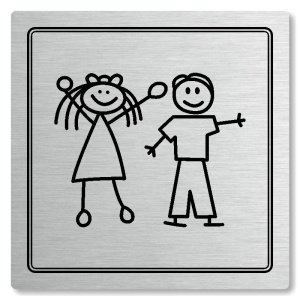 Piktogram WC společné